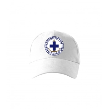 Biała czapka ratownika medycznego WOPR